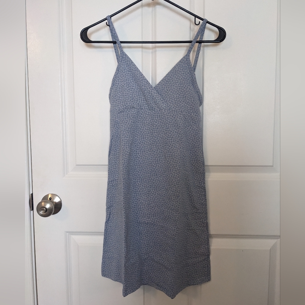 Brandy Melville Blue Floral Dress